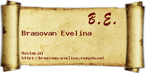 Brasovan Evelina névjegykártya